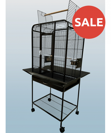 Parrot-Supplies Sarasota Open Top Parrot Cage Antique